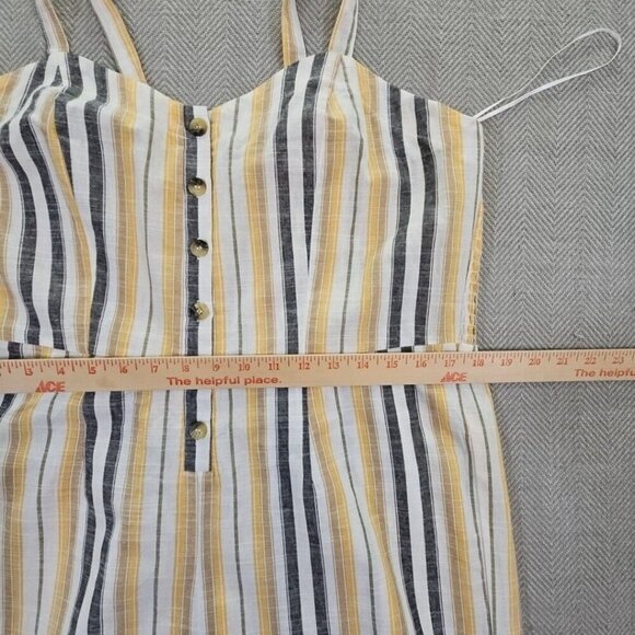 Wide Leg Jumpsuit XL Rouching Fairycore Streetwear Cottagecore Naturecore - Picture 6 of 16